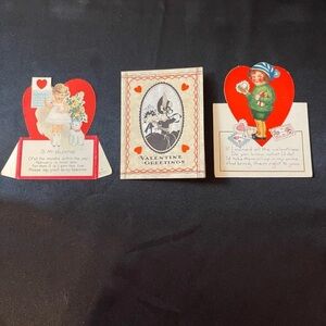 Three Vintage Valentines T